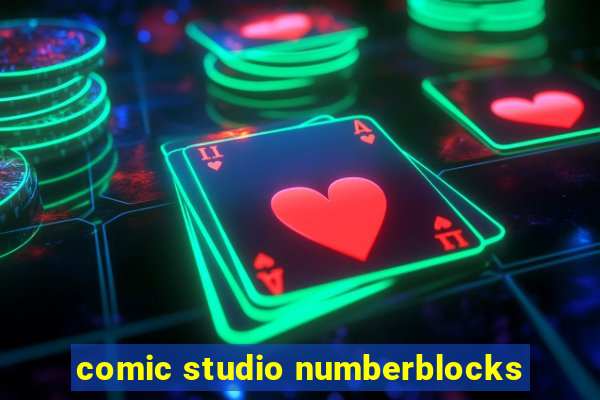 comic studio numberblocks